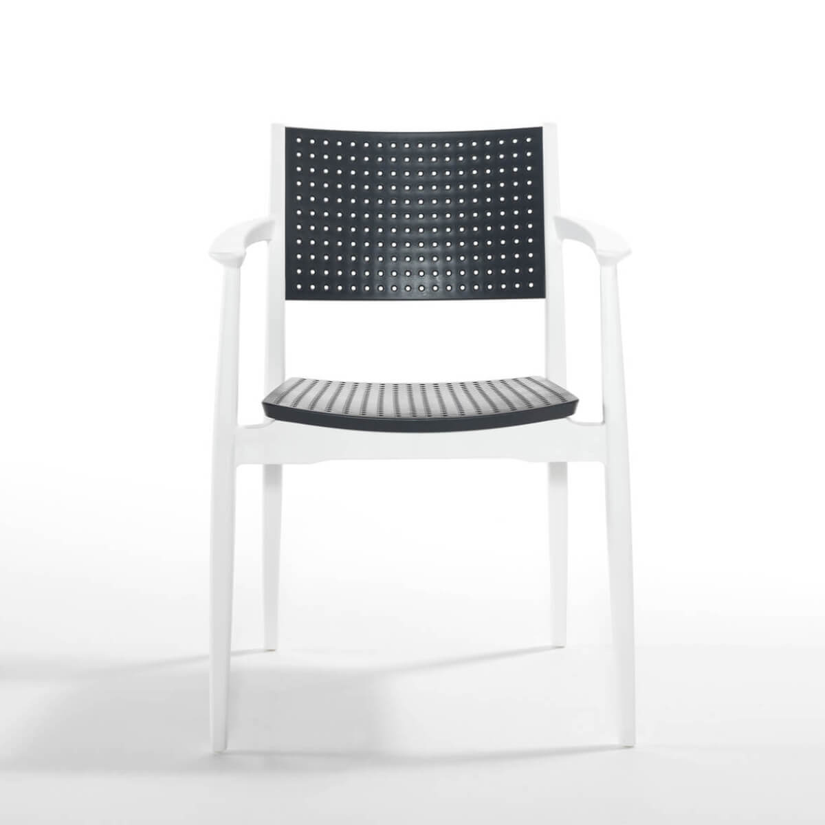 Záhradné kreslo SEGINUS White/Anthracite - Novussi