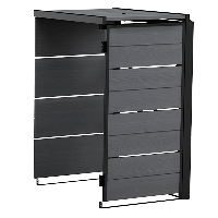 Moduł rozszerzający do zabudowy na kosze Hide Away szary – Keter