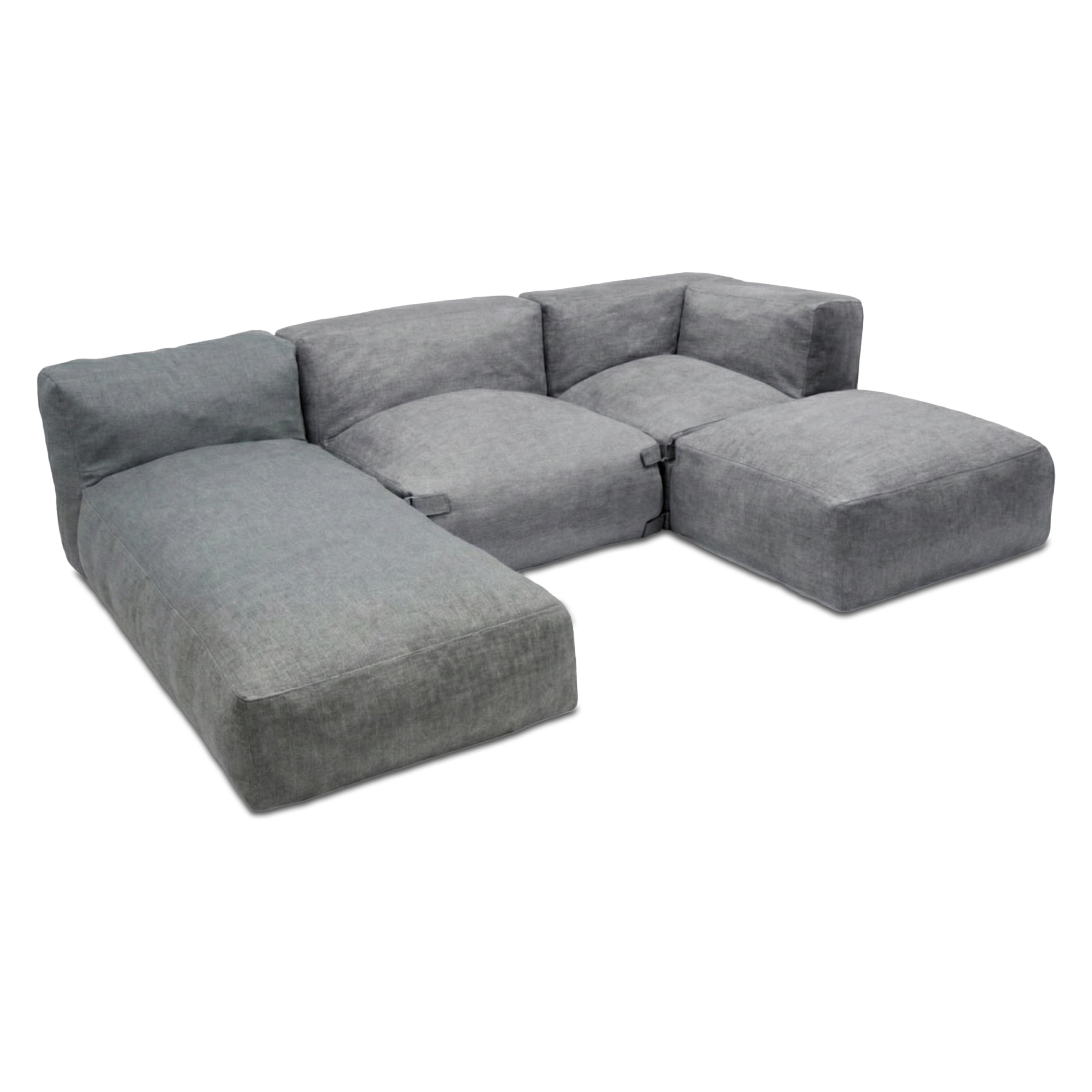 Modulárny terasový roh ALORA Standard Plus Grey - Bjørkka