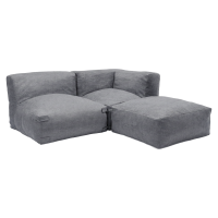 Modulárny záhradný roh ALORA Lite Grey - Bjørkka