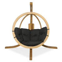 O-ZONE záhradné závesné kreslo Graphite