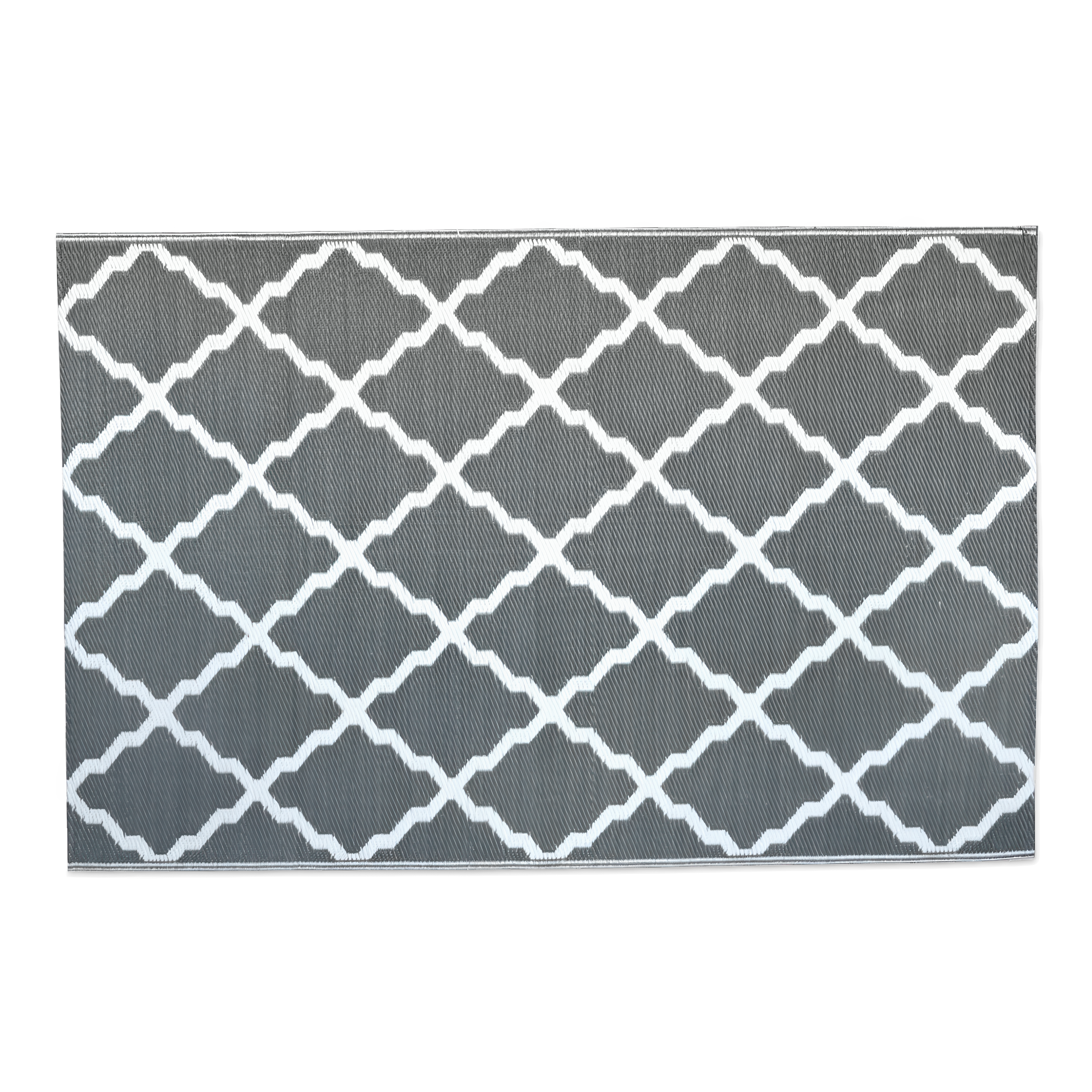 Záhradný koberec na balkón 160x230cm Middle Gray - MOODME