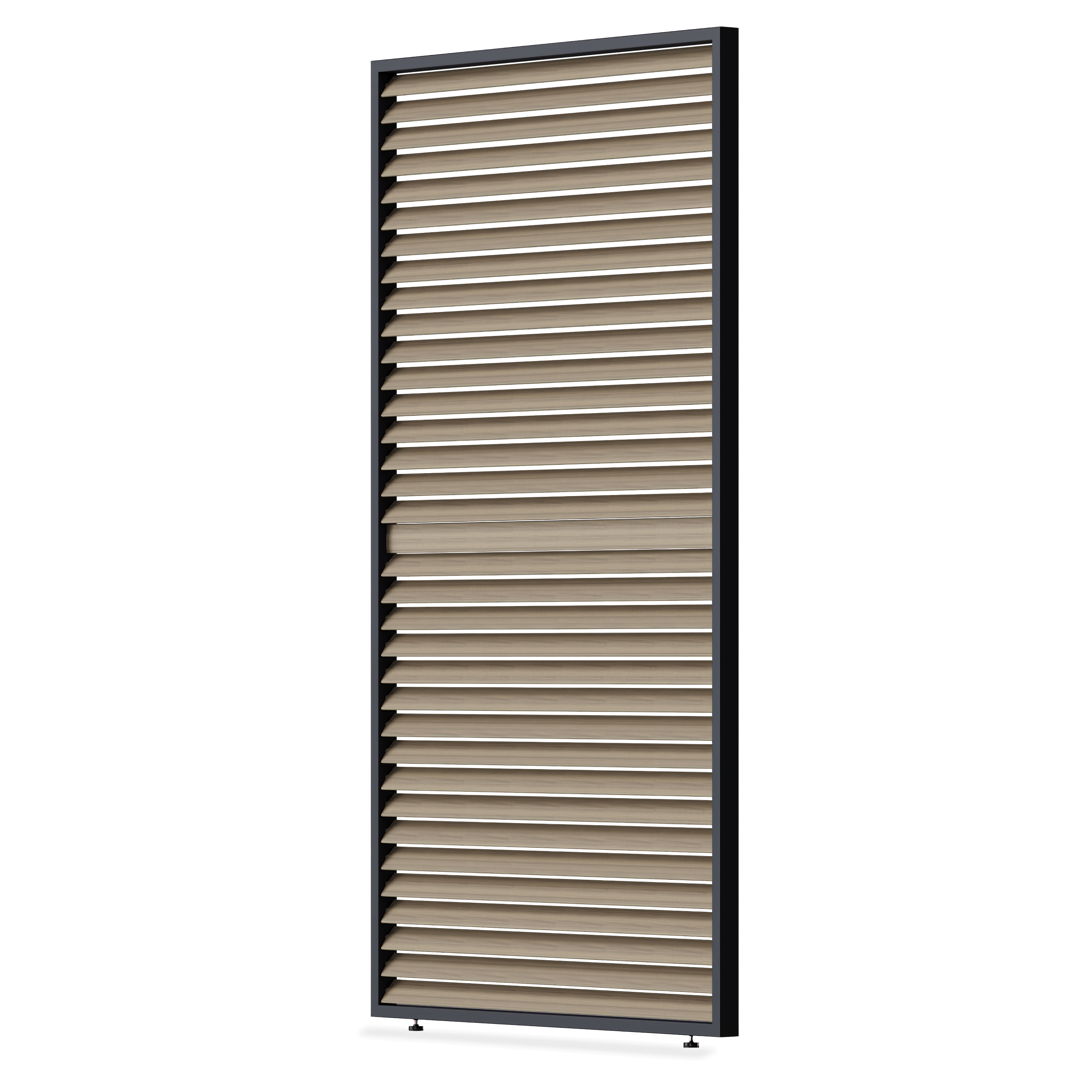 Žalúziový panel horizontálny nastaviteľný pre pergolu ELEGANCE/DELUXE/FUSION 1,3 m Woodgrain - Gutroof