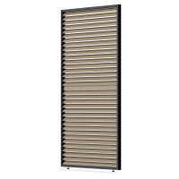 Žalúziový panel horizontálny nastaviteľný pre pergolu ELEGANCE/DELUXE/FUSION 1,3 m Woodgrain - Gutroof