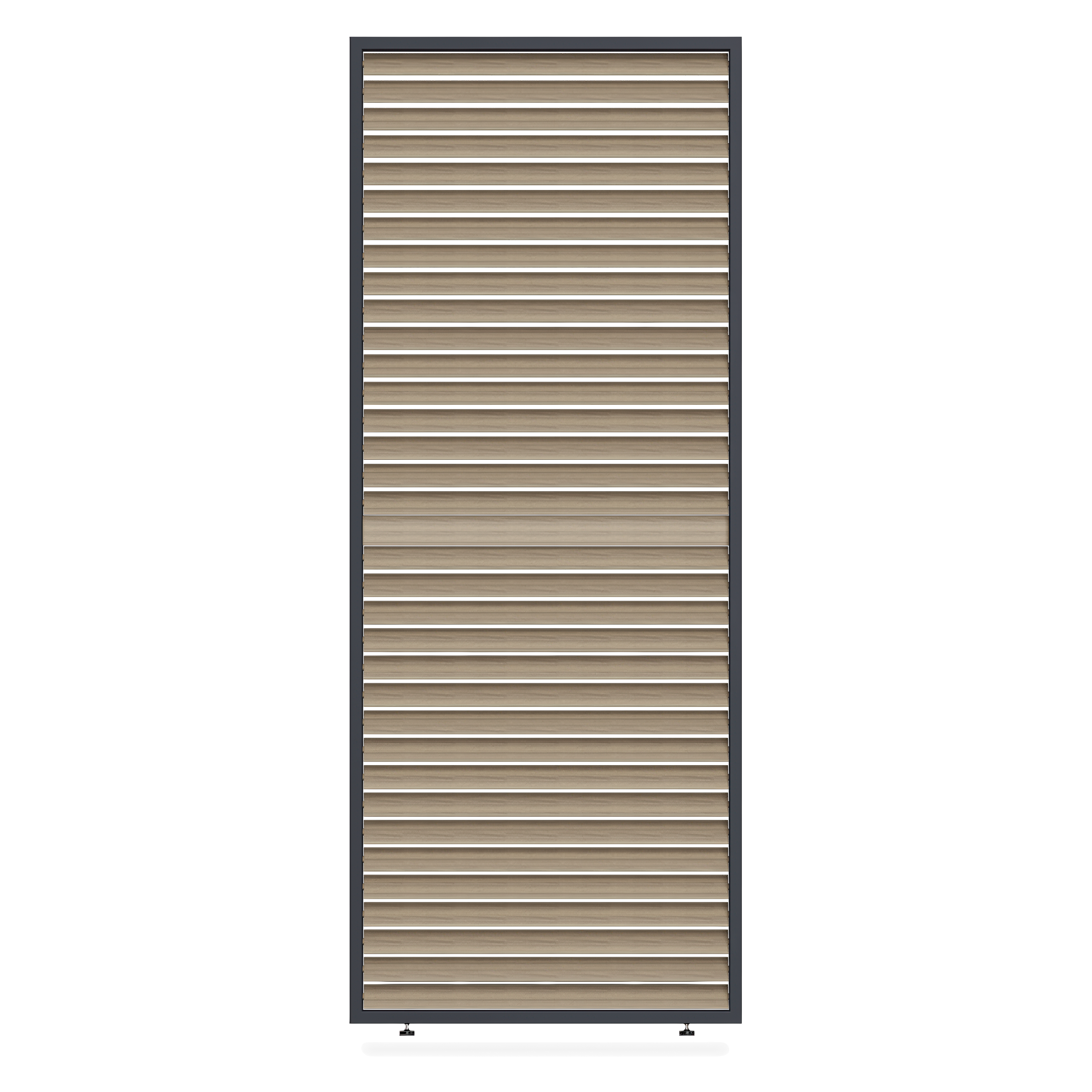 Hliníkový lamelový panel 1 m Woodgrain Gutroof pre pergoly ELEGANCE/DELUXE/FUSION – nastaviteľný