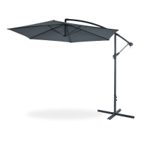 Záhradný slnečník SAMBA 3m Dark Grey - Bjørkka