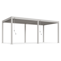 Záhradná terasa pergola ELEGANCE 3x6 Sand Beige - Gutroof