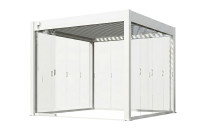 Posuvný sklenený panel pre pergolu ELEGANCE/DELUXE/FUSION 3m White - Gutroof