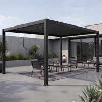 Záhradná pergola 4x4 PRIMARY Antracit - Gutroof