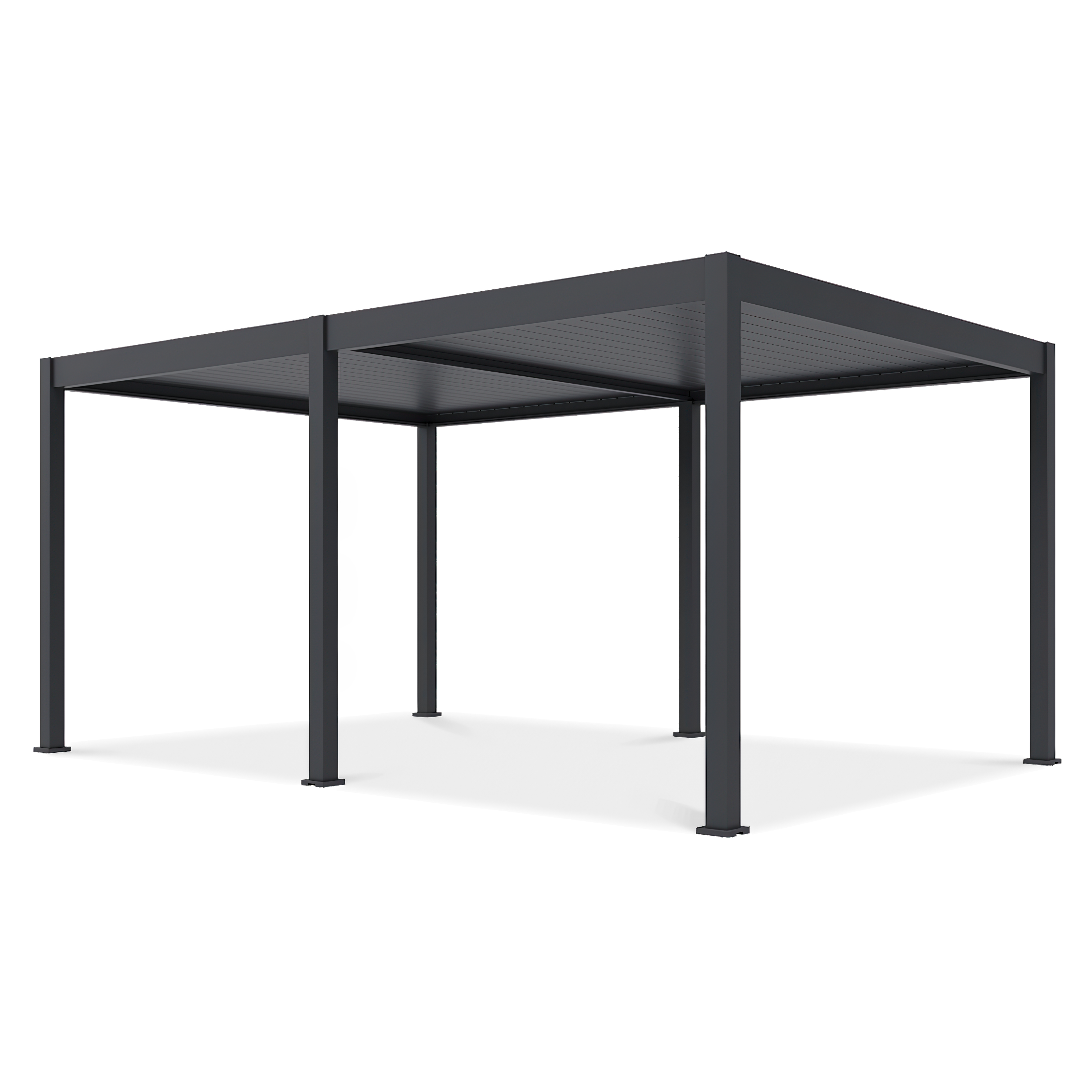 Záhradná pergola DELUXE Automatic + LED 3,6x5,3 Antracit - Gutroof