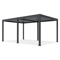 Záhradná pergola DELUXE Automatic + LED 3,6x5,3 Antracit - Gutroof