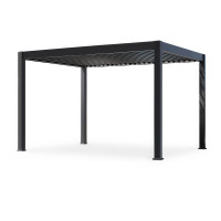Elektrická hliníková pergola Gutroof DELUXE PRO 3x4 m s LED
