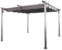 Kovová pergola Hardmaister SPRINT 3x4 m antracit