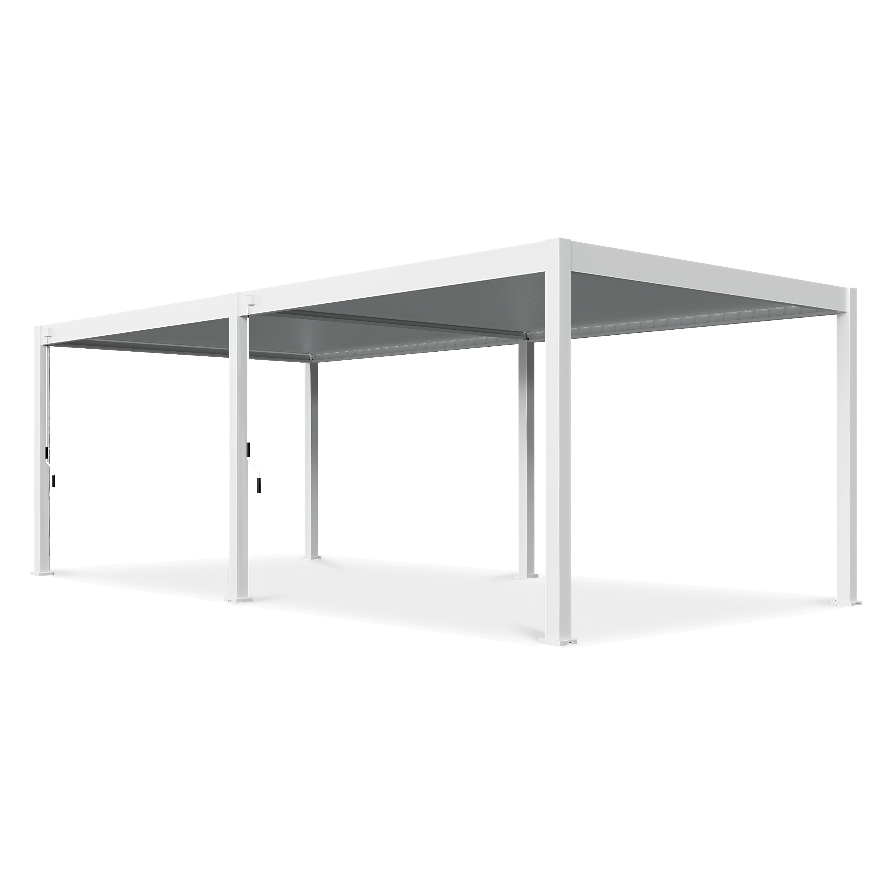 Pergola 3.6x7.2 DELUXE White - Gutroof na taras
