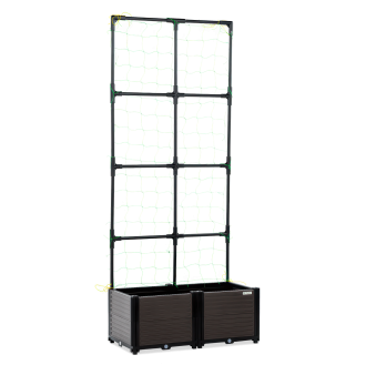 Pestovateľský box + plochý stojan GROW FLAT SET 84x42x180cm - CULTIVO