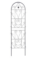 Sada dvoch podstavcov na rastliny 190x55 cm - srdcový vzor - Cultivo