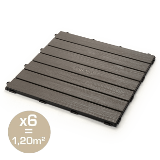 Podlaha na chate, rozmery 45x45x1,5cm - Smoby