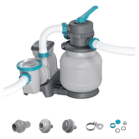 Bazénové pieskové filtračné čerpadlo 5678 L Flowclear - BESTWAY 58497