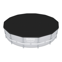 Krycia plachta na bazén Flowclear 3,96 m - BESTWAY 58292