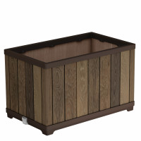 Obdĺžnikový kvetináč Deco 45,5 x 76 x 45,5 cm Keter Orech