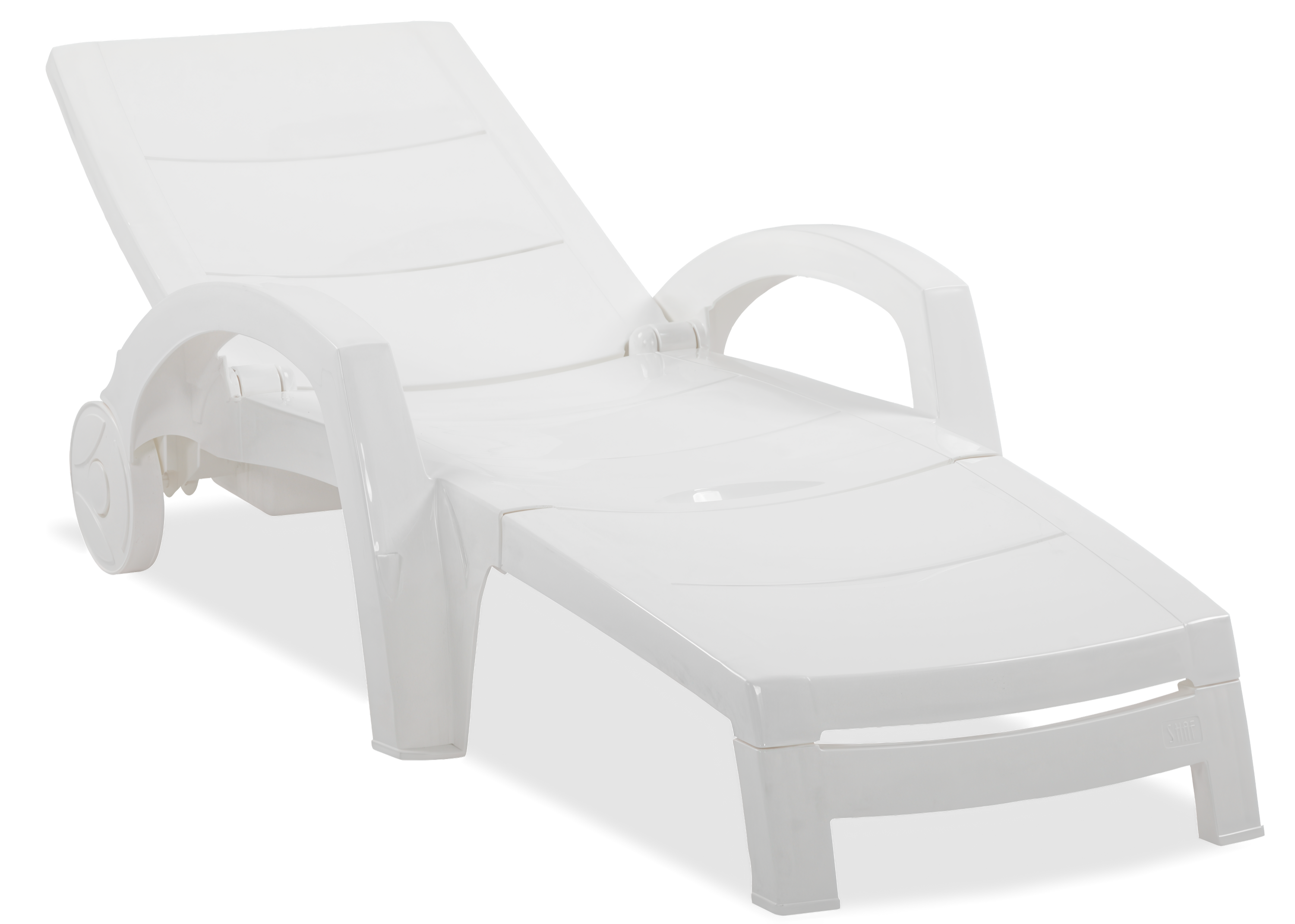 OCEAN White recliner - Focus Garden