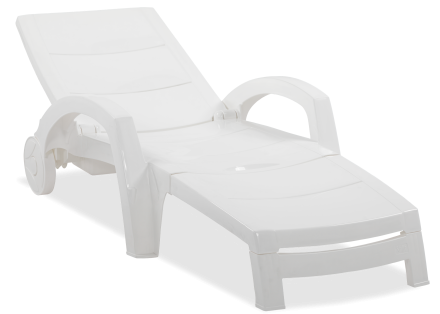 OCEAN White recliner - Focus Garden