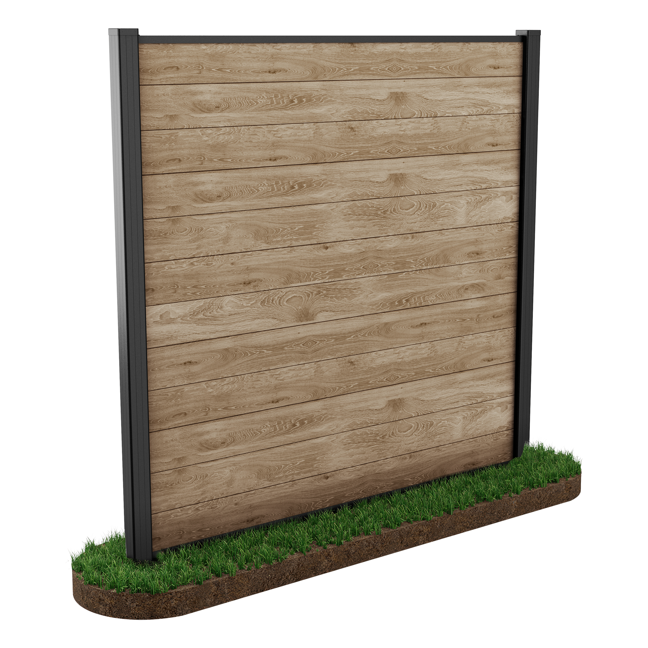 Rozpätie plotu 1,8x1,8 m na upevnenie do zeme Ashwood – Keter