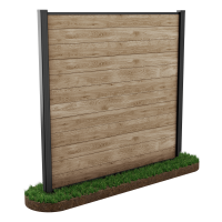 Rozpätie plotu 1,8x1,8 m na upevnenie do zeme Ashwood – Keter