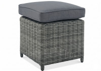 Záhradný puf BJORKKA TRIVENTO Dark Grey