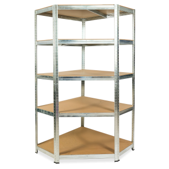 Dielenský kovový regál 180x90x30 cm - Hardmaister