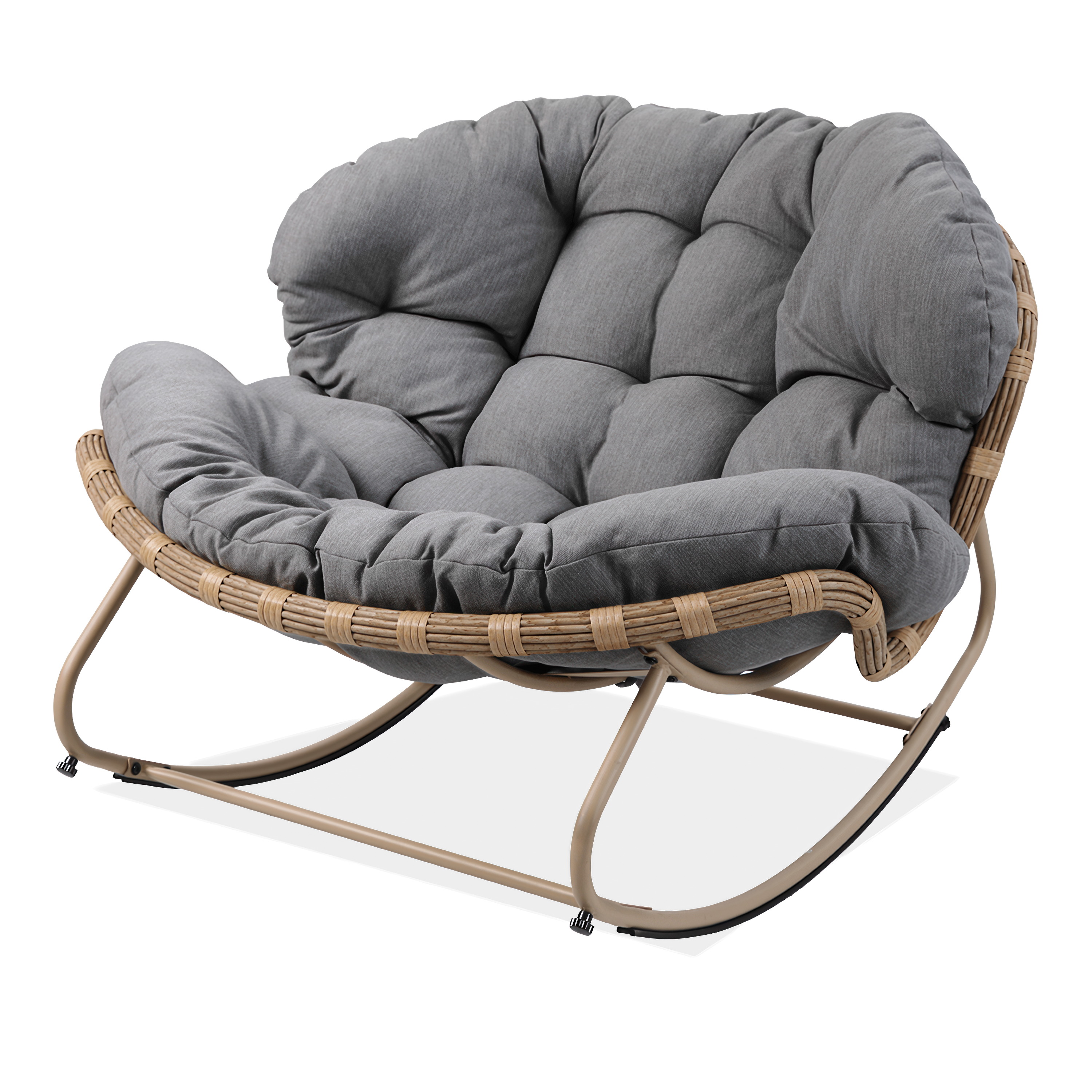 Hojdacie kreslo RODOS Natural/Grey - Focus Garden