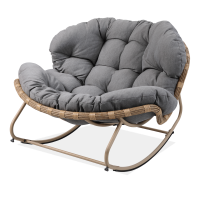 Hojdacie kreslo RODOS Natural/Grey - Focus Garden