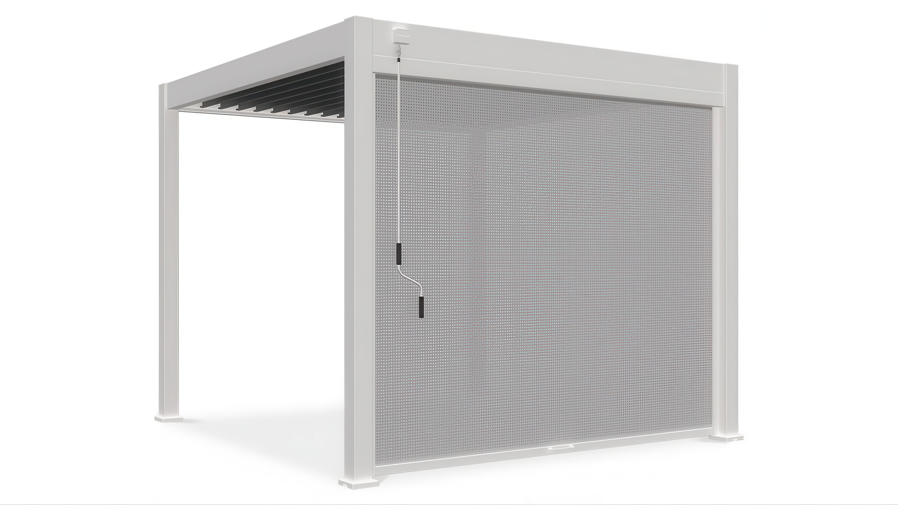 Roleta opuszczana do pergoli ELEGANCE/DELUXE/FUSION 3 m White - Gutroof