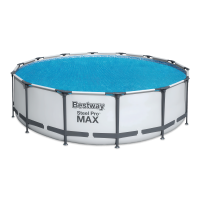 Solárny kryt bazéna, okrúhly 4,17 m - BESTWAY 58252
