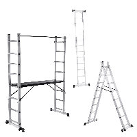 Hliníkové lešenie a rebrík 2x8 HARDMAISTER
