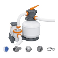 Pieskové bazénové filtračné čerpadlo 8327 L Flowclear - BESTWAY 58499