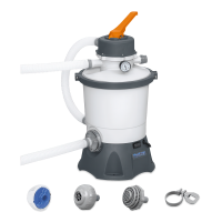 Pieskové bazénové filtračné čerpadlo 3028 L Flowclear - BESTWAY 58515