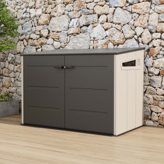 Záhradný domček TAHOMA 6.4x3.8 Cold Grey - HARDMAISTER