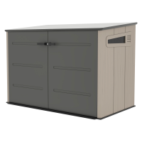 Záhradný domček TAHOMA 6.4x3.8 Cold Grey - HARDMAISTER