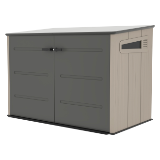 Záhradný domček TAHOMA 6.4x3.8 Cold Grey - HARDMAISTER