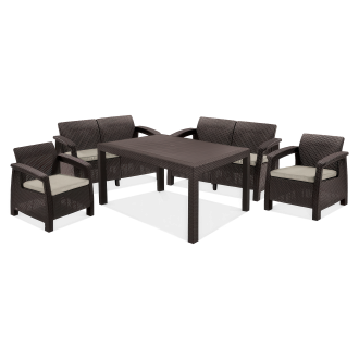 Meble ogrodowe CORFU FIESTA II Brown
