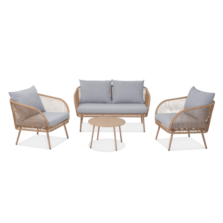 Sedacia súprava FORTE CAFFE Nature - Focus Garden