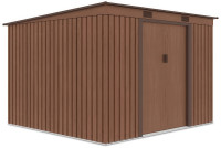 OREGON 261x241cm Orechová búda na náradie - Hardmaister