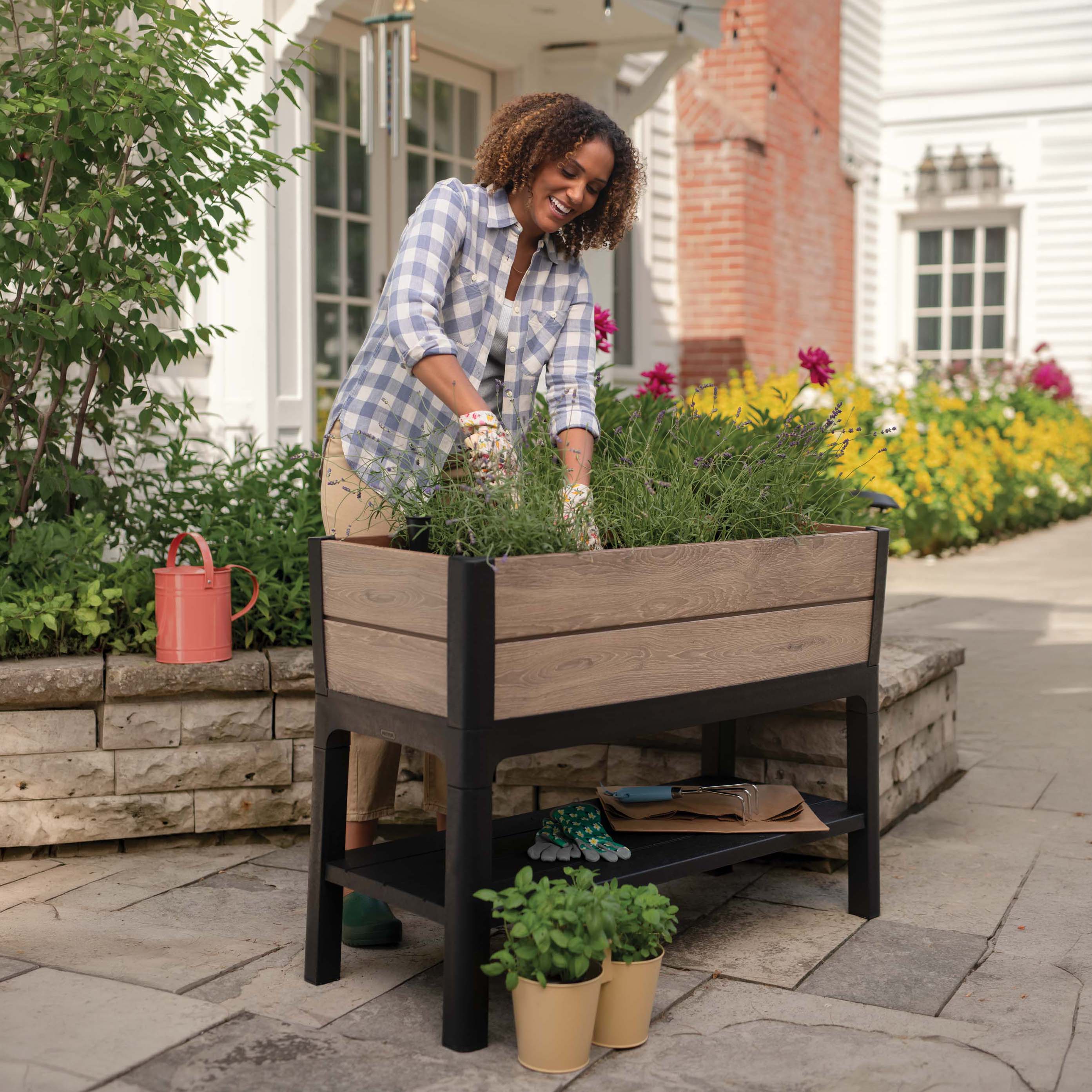 Vyvýšený záhon TERRA CUBE L 164x82x31 cm - CULTIVO