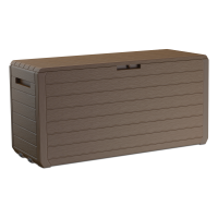 Balkónový box Keter SAMOA RATTAN BOX 270L Graphite