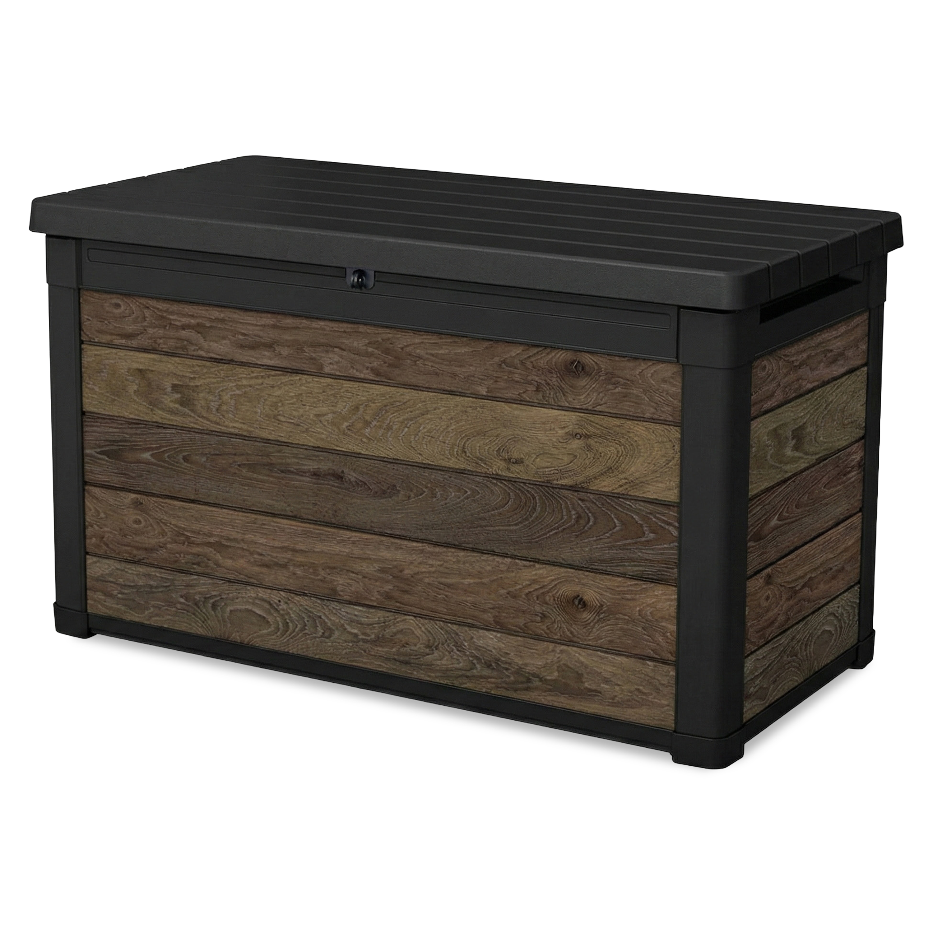 Balkónový box Keter SAMOA RATTAN BOX 270L Graphite
