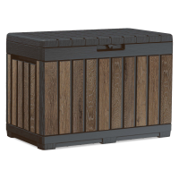 Balkónový box Keter SAMOA RATTAN BOX 270L Graphite