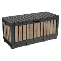 DECO KENTWOOD 350L Záhradný box z jaseňového dreva - Keter