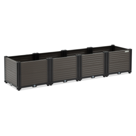 Widok na skrzynię uprawową GROW BOX XL 164x41x31cm - CULTIVO