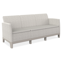 Sedačka Scandi Forma 3 Pebble Grey-Soft Beige / Oat - Keter